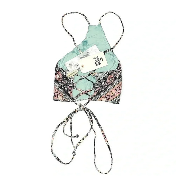 Billabong | Reversible Tankini Top Bohemian Print Tie Dye Size Large L NWT - Picture 7 of 7